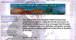 Desktop Screenshot of niel-gow.co.uk